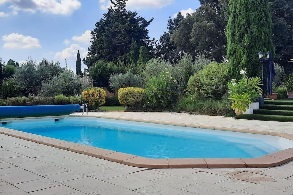 Villa L'Estel En Campagne Avec Piscine Privee Proche Arles Et Avignon ตาฮาสคอง ภายนอก รูปภาพ